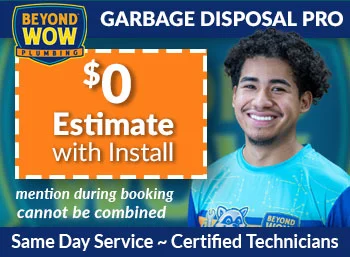 austin garbage disposalr Beyond Wow Plumbing